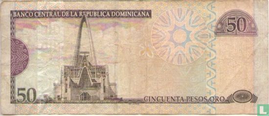 Dominican Republic 50 Pesos Oro 2006 - Image 2