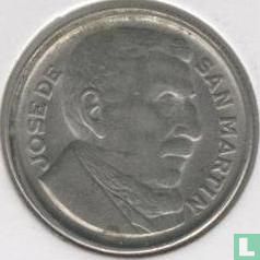 Argentinië 10 centavos 1950 "100th anniversary Death of José de San Martín" - Afbeelding 2