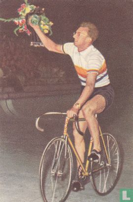 Piet van Heusden, wereldkampioen achtervolging in 1952 bij de amateurs