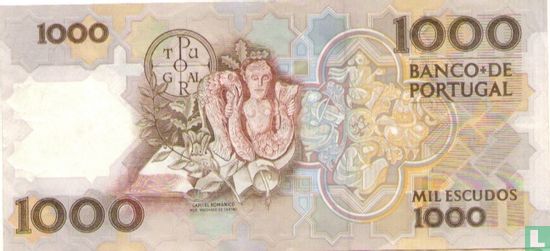 Portugal 1000 escudos  26-07-1990 - Afbeelding 1