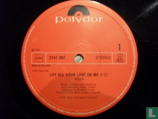 Lay All Your Love on Me - Image 2