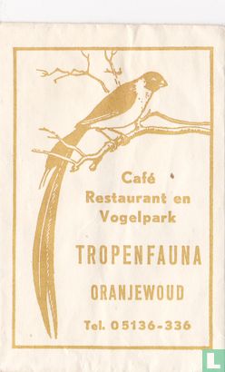 Café Restaurant en Vogelpark Tropenfauna 
