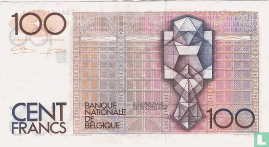 Belgium 100 Francs 1982 (Lakiere & Godeaux) - Image 2