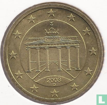 Allemagne 50 cent 2003 (D) - Image 1