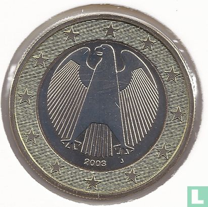 Germany 1 euro 2003 (J) - Image 1
