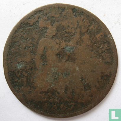 Vereinigtes Königreich 1 Penny 1867 - Bild 1