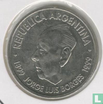 Argentinien 2 Peso 1999 "100th anniversary Birth of Jorge Luis Borges" - Bild 2