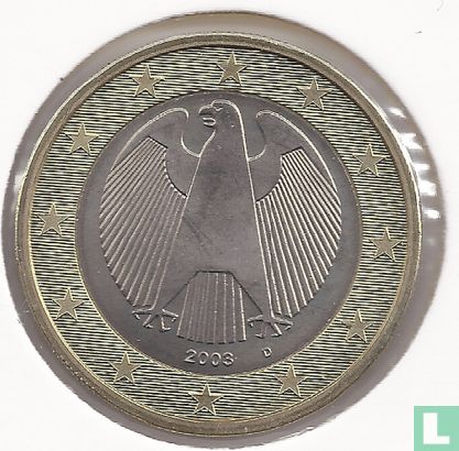 Allemagne 1 euro 2003 (D) - Image 1