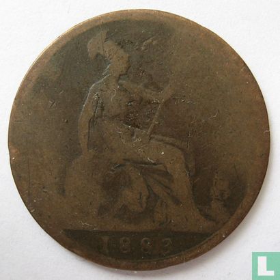 Verenigd Koninkrijk 1 penny 1883 - Afbeelding 1