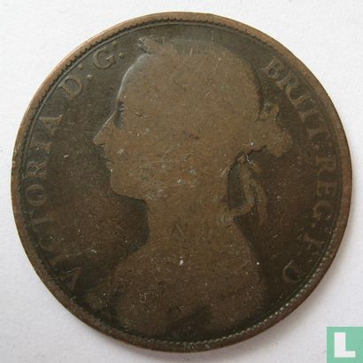Verenigd Koninkrijk 1 penny 1883 - Afbeelding 2