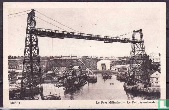 Brest, Le Port Militaire - Le Pont Transbordeur