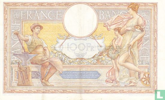 Frankreich 100 Francs 1937 - Bild 2