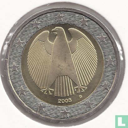 Allemagne 2 euro 2003 (D) - Image 1