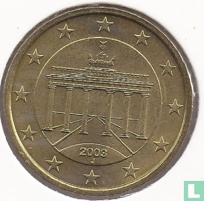 Allemagne 50 cent 2003 (J) - Image 1