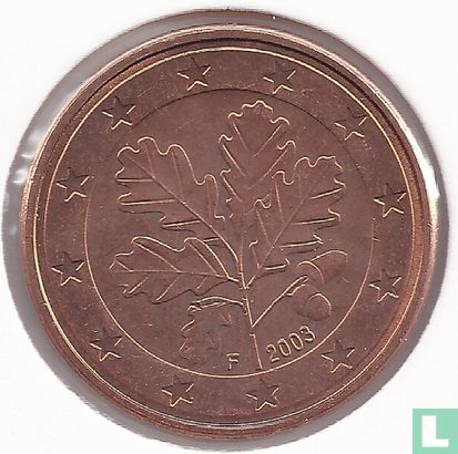 Germany 5 cent 2003 (F) - Image 1