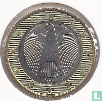 Germany 1 euro 2003 (F) - Image 1