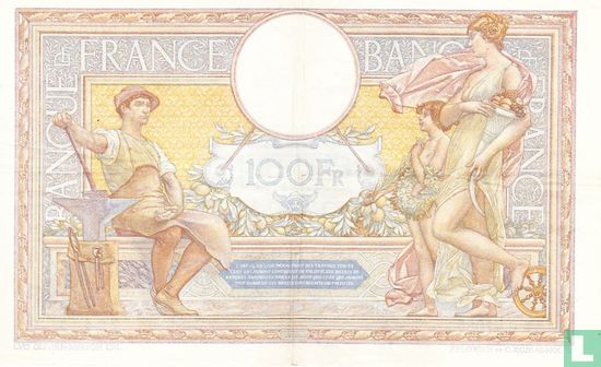 Frankreich 100 Francs 1938 - Image 2