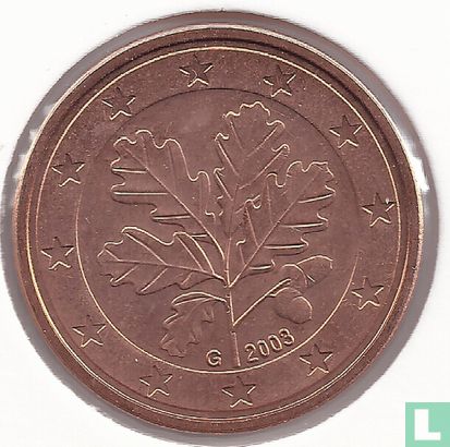 Duitsland 5 cent 2003 (G) - Afbeelding 1