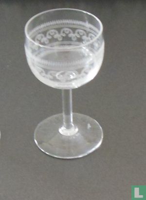 Antiek borrel- of cocktailglas 