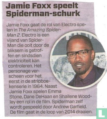 Jamie Foxx speelt Spiderman-schurk