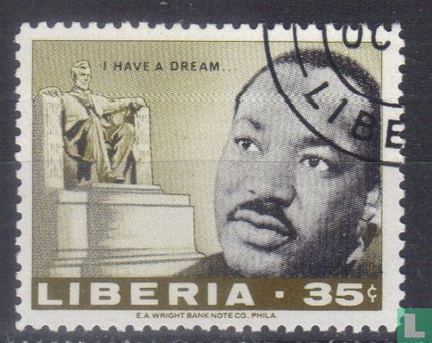 Martin Luther King Gedenken und Lincoln Denkmal Horiz 