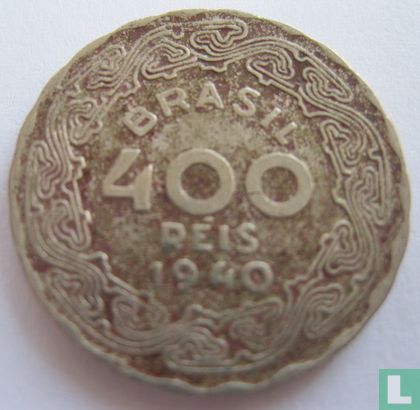 Brazil 400 réis 1940 - Image 1