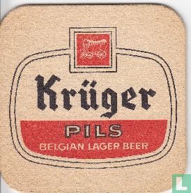 Krüger Pils Belgian lager beer