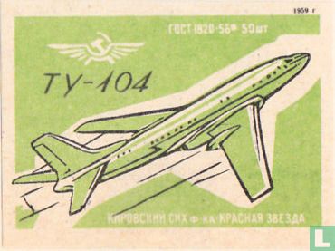 Vliegtuig TY-104