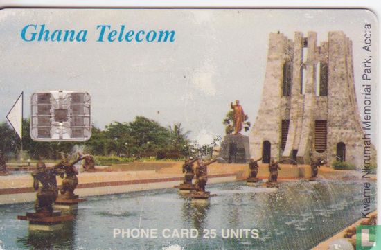 Fountain at Kwame Nkrumah Memorial Park, Accra - Bild 1