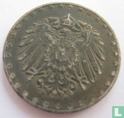 Duitse Rijk 10 pfennig 1916 (D - ijzer) - Afbeelding 2