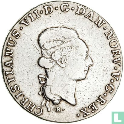 Denmark 1 speciedaler 1795 - Image 2