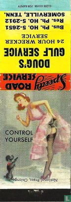 Pin up 40 ies Control yourself - Image 1