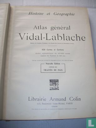 Atlas Général Vidal-Lablache + Histoire et Geographie - Afbeelding 3