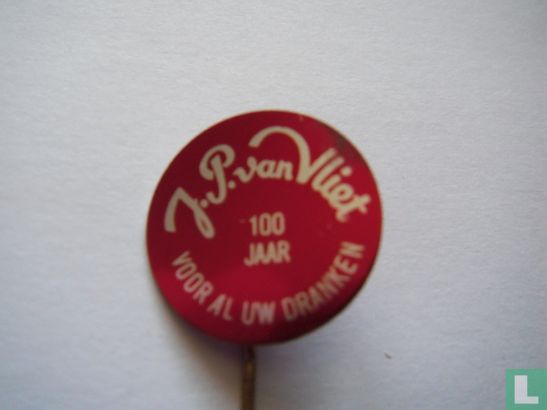 J.P. van Vliet voor al Uw dranken 100 jaar