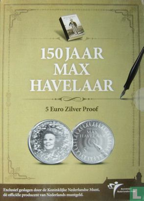 Nederland 5 euro 2010 (PROOF - folder) "150 years of the publication of Multatuli's novel - Max Havelaar" - Afbeelding 3