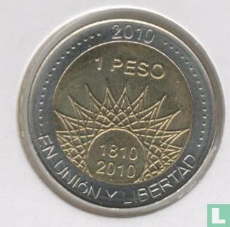Argentinien 1 Peso 2010 "Bicentenary of May Revolution - El Palmar" - Bild 1