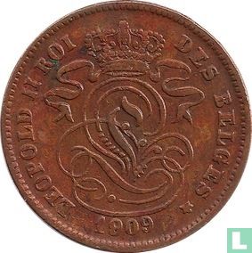 Belgium 2 centimes 1909/809 - Image 1