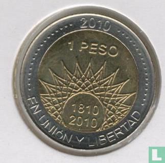 Argentinien 1 Peso 2010 "Bicentenary of May Revolution - Aconcagua" - Bild 1