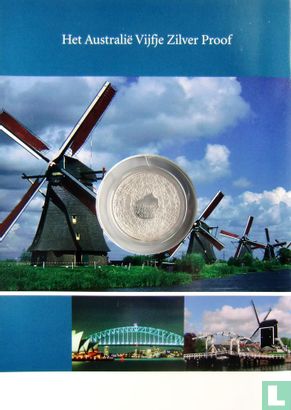 Netherlands 5 euro 2006 (PROOF - folder) "400 years Discovery of Australia" - Image 2