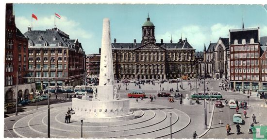 Amsterdam Dam from 1940's or 1950's