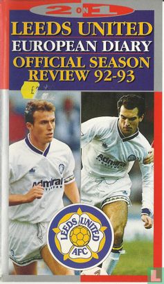 Leeds United European Diary Official Season Review 92-93 - Afbeelding 1