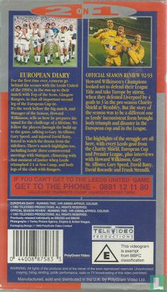Leeds United European Diary Official Season Review 92-93 - Afbeelding 2