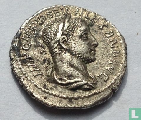 Romeinse Keizerrijk - AR Denarius Severes Alexander 227 n.C.  - Afbeelding 1
