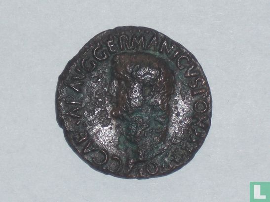 Romeinse Rijk - Caligula - 37-41 A.D.(Germanicus) - Afbeelding 1