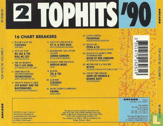 Tophits '90 Volume 2 - Image 2