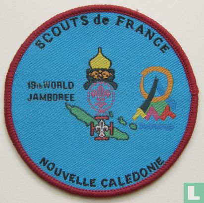 French contingent - Nouvelle Caledonie - 19th World Jamboree