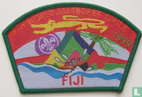 Fiji contingent (fake) - 19th World Jamboree (green border)