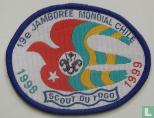 Togo contingent (fake) - 19th World Jamboree (blue border)