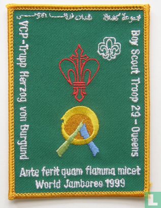 German contingent - VCP / BSA troop badge - 19th World Jamboree