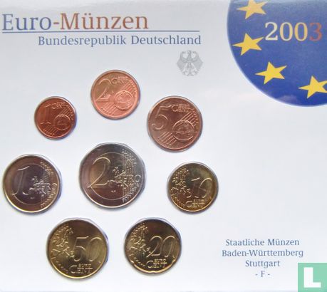 Duitsland jaarset 2003 (F) - Afbeelding 1